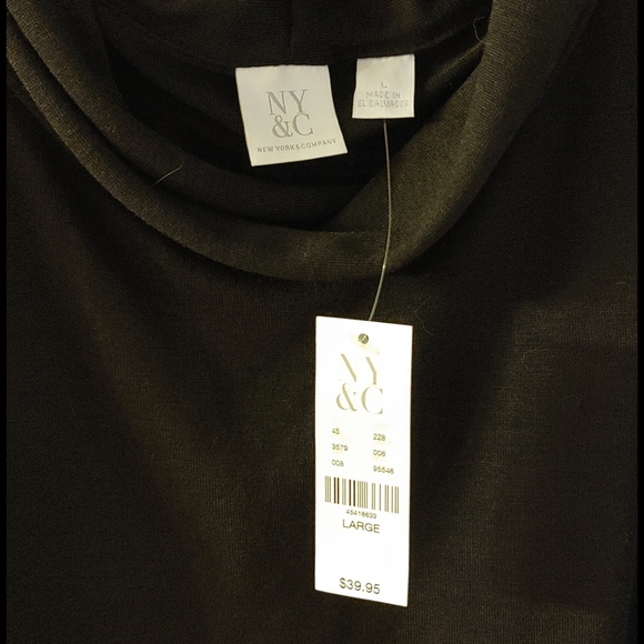 🆕 New York & Company Lightweight Black 🖤 Shirt - Picture 2 of 5